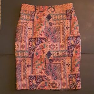 Exclusive Multi Camieu Multi Print Skirt